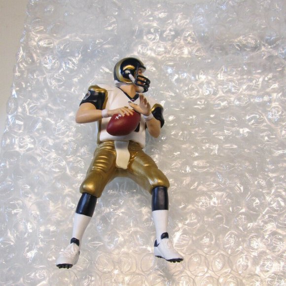 Hallmark Keepsake Ornament 2002 KURT WARNER FIGURE & CARD - Picture 4 of 5